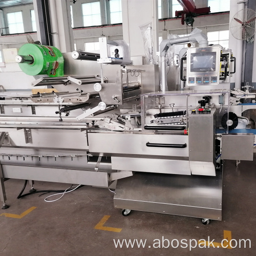 Pillow Auto Soap Packing Wrapping Machine with Splicer